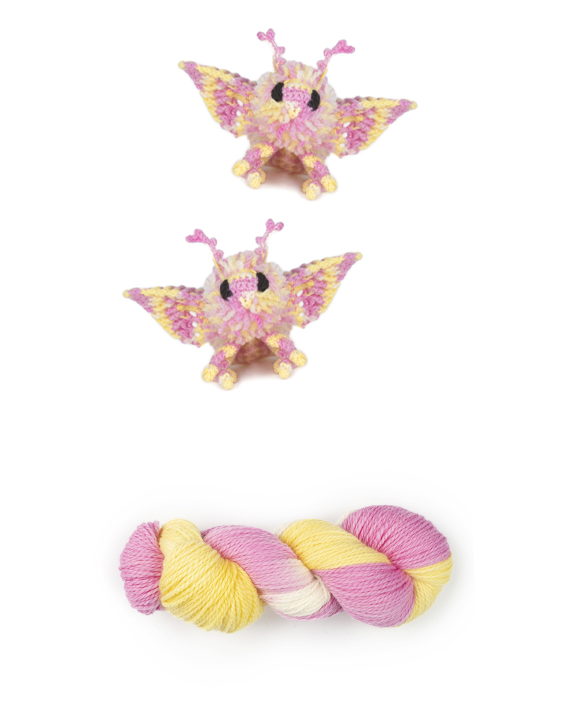 toft ed's animal nova and alba the rosy maple moths amigurumi crochet